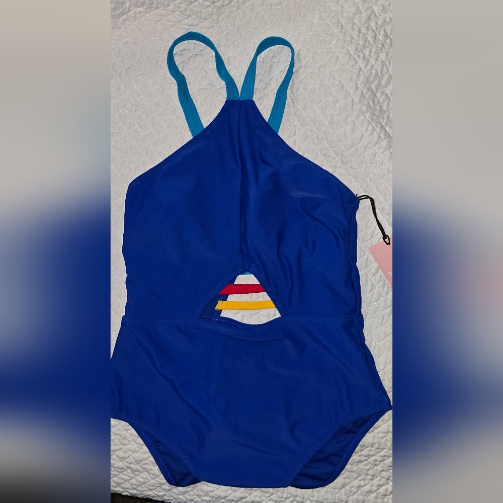JUICY COUTURE NWT Royal Blue, Lighter Blue Straps